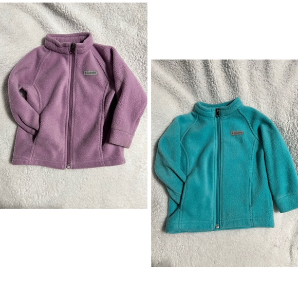 Kids zip up Colombia fleece - Picture 1 of 7